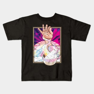 Salt Bae Coffe Unicorn Lover Kids T-Shirt